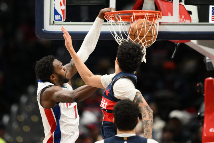 Duren powers the Pistons past the Wizards 117-95 in their first game without Cunningham